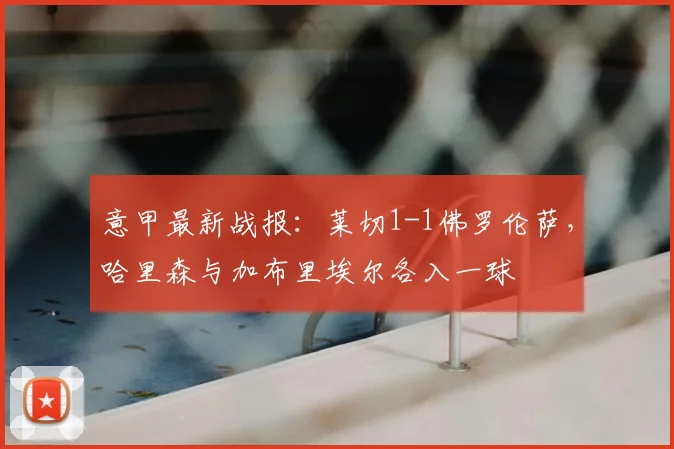 意甲最新战报:莱切1-1佛罗伦萨,哈里森与加布里埃尔各入一球